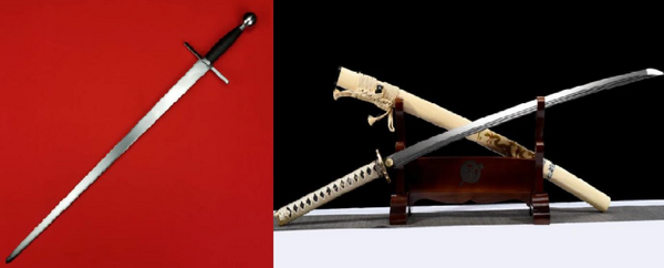 Broadsword (on Roguesteel) vs Katana.