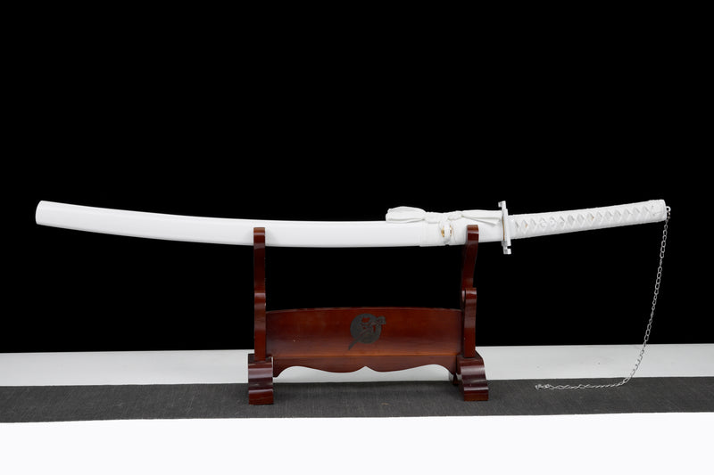 White Tensa Zangetsu Katana