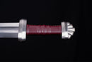 Crimson Valor Viking Sword