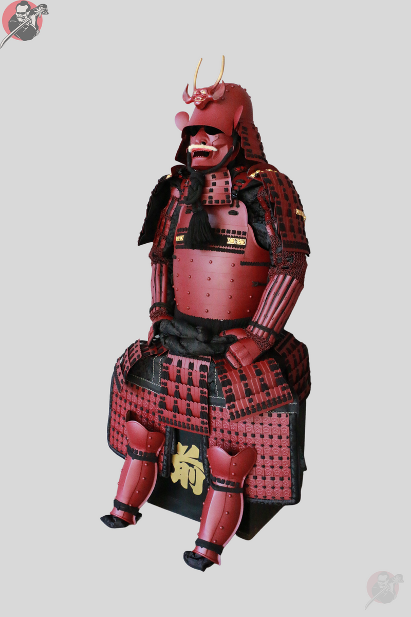 Akai Oni Samurai Armor Katana Sword