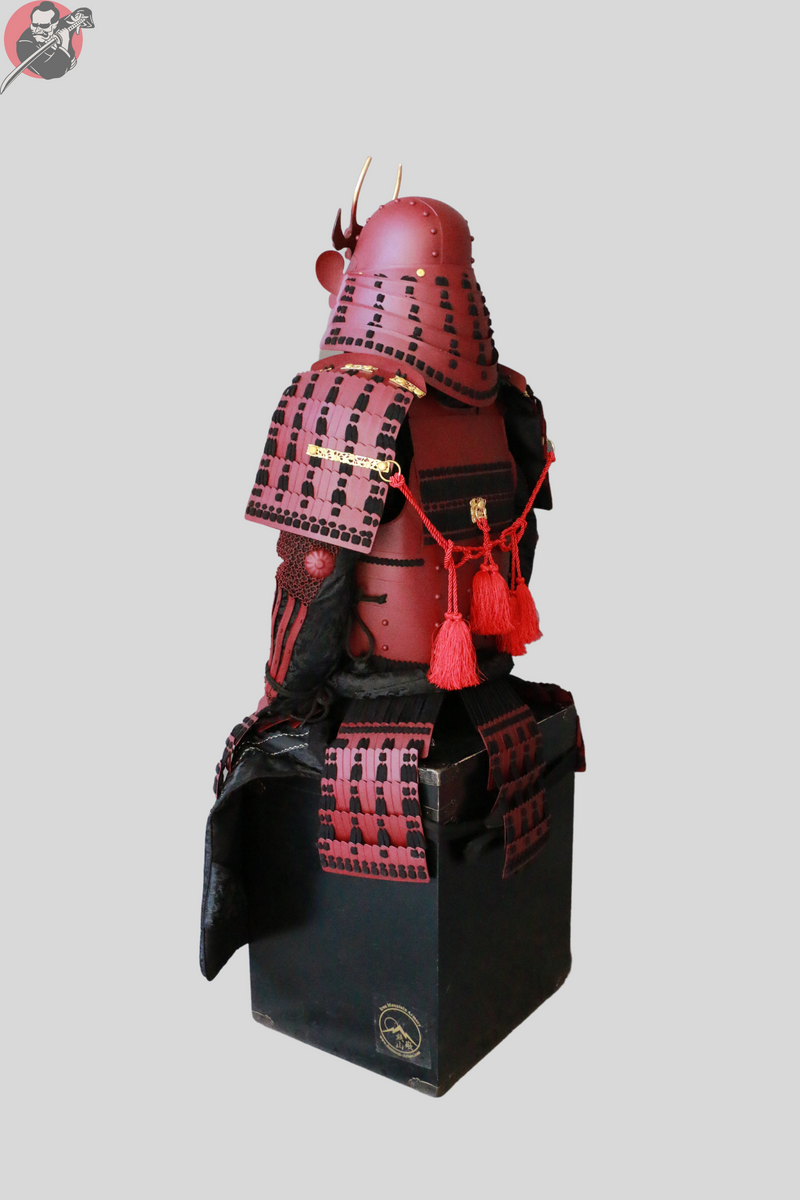 Akai Oni Samurai Armor Katana Sword