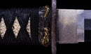 Antique Japanese Katana Sword signed Jumyo with Reddish Koshirae
