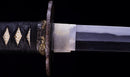Antique Japanese Katana Sword signed Jumyo with Reddish Koshirae