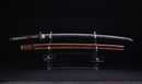 Antique Japanese Katana Sword signed Jumyo with Reddish Koshirae