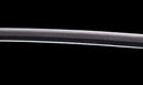Antique Japanese Katana Sword with Red Saya and Gold Fukurin Momiji Tsuba — Tamahagane