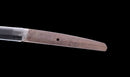 Antique Japanese Katana Sword with Red Saya and Gold Fukurin Momiji Tsuba — Tamahagane