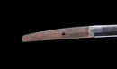 Antique Japanese Katana Sword with Red Saya and Gold Fukurin Momiji Tsuba — Tamahagane