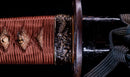 Antique Japanese Katana Sword signed Kojima Katsumasa with Iron Landscape Tsuba — Tamahagane