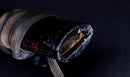 Antique Japanese Katana Sword signed Kojima Katsumasa with Iron Landscape Tsuba — Tamahagane