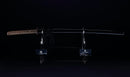 Antique Japanese Katana Sword, Waterfowl Tsuba signed Awataguchi — Tamahagane