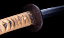Antique Japanese Katana Sword by Kaifu with Double Hozon and Myōchin Gunbai Tsuba — Tamahagane