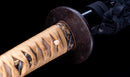Antique Japanese Katana Sword by Kaifu with Double Hozon and Myōchin Gunbai Tsuba — Tamahagane