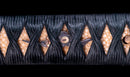 Antique Japanese Katana with Seated Sages Iron Tsuba and Suguha Hamon, Mumei, Edo Period — Tamahagane