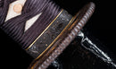 Antique Japanese Katana Sword with Karakusa Tsuba, signed Chōshū Fujiwara Kiyoshige — NBTHK Hozon