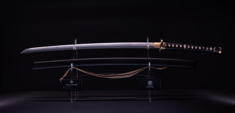 Antique Japanese Sword Katana by Takasaki Morishige (Hozon)