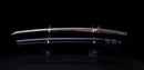 Antique Japanese Katana Sword with Red lacquered Groove