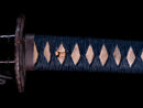Antique Japanese Katana Sword with Iron Sukashi & Koshirae