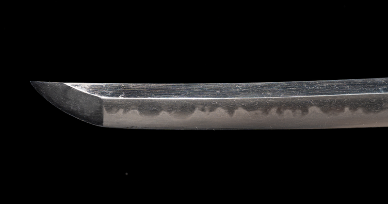 Antique Katana Sword Wakizashi by Osafune Sukesada with Lion Motif Koshirae - NBTHK Hozon