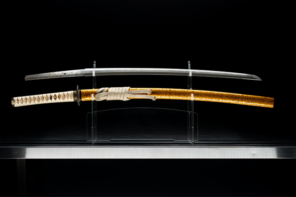 Katana by Tachibana Munehiro with Golden Koshirae